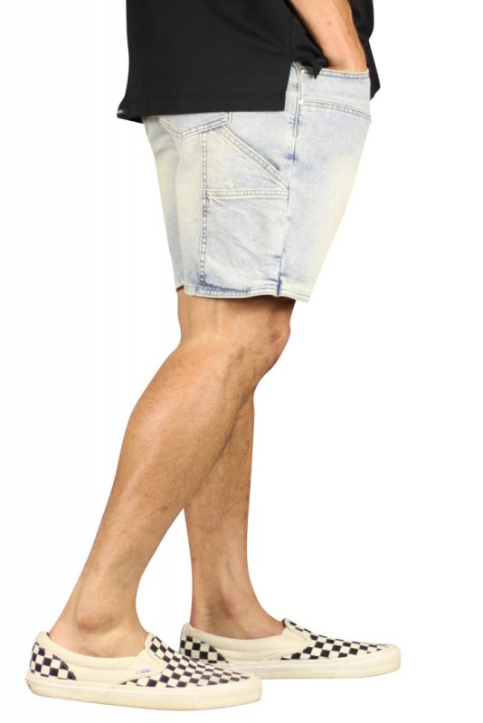 LT. Blue Carpenter Denim Shorts