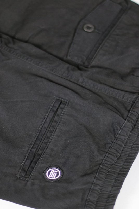 Black  Drop Crotch Pants