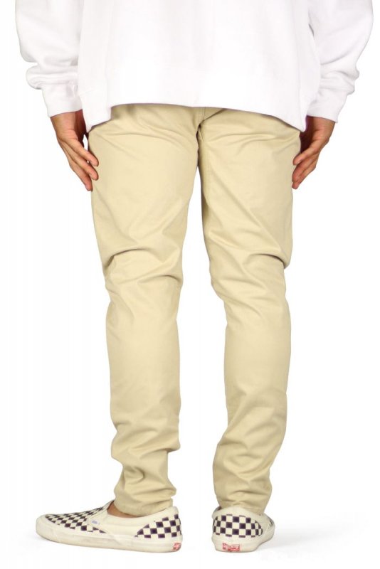 Khaki Drop Crotch Pants