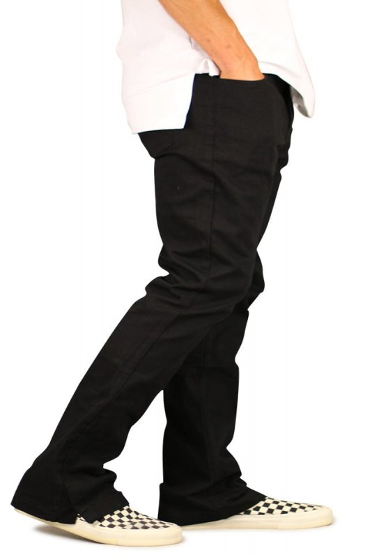 Jet Black Flare Pants