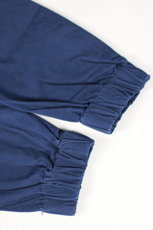 DK.Navy Drop Crotch Joggers