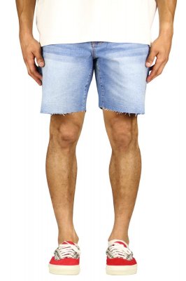 M. Blue Denim Shorts