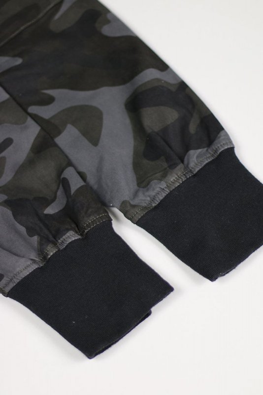 Black Camo Cargo Joggers