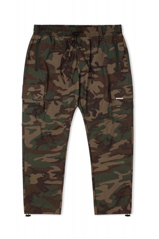 Camo Cool Nylon Cargo Pants