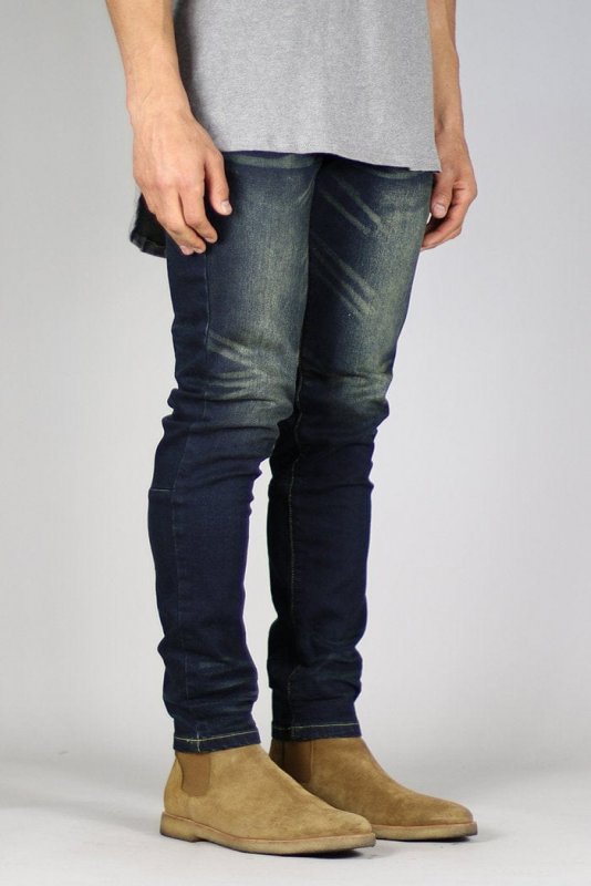 Dk. Blue Ian Stack Jeans
