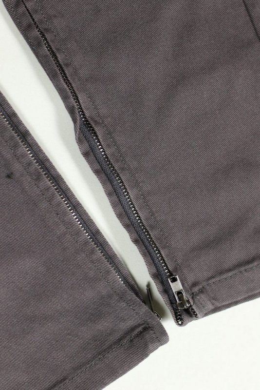 Charcoal Zipper Pants