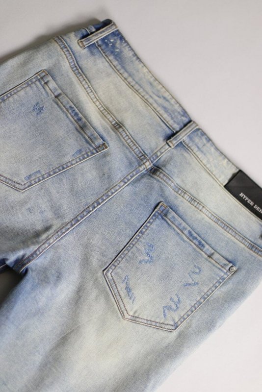 LT.Blue Thrasher Denim Shorts