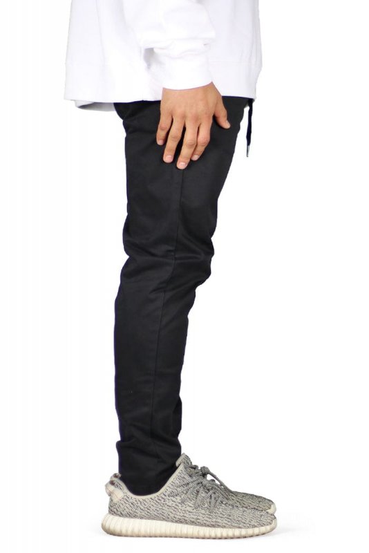 Black  Drop Crotch Pants