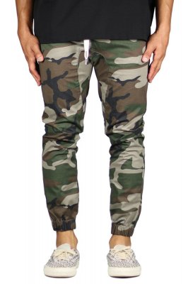 Camo Drop Crotch Joggers