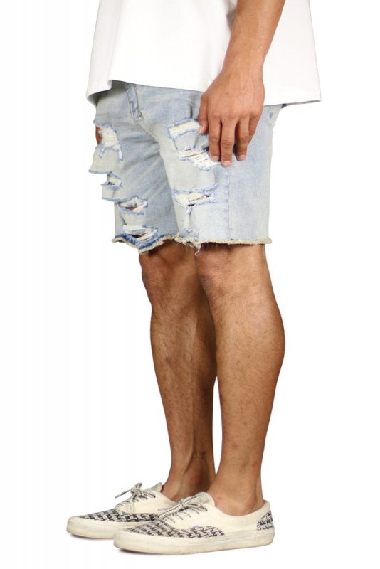 LT.Blue Thrasher Denim Shorts
