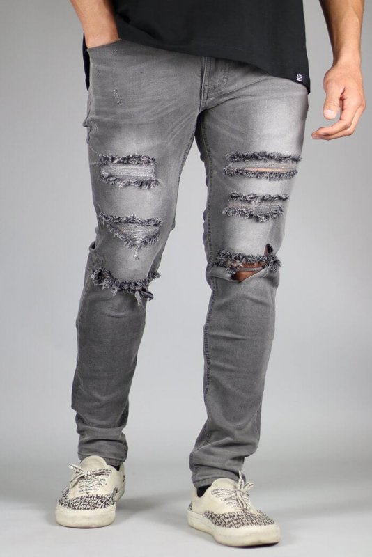 Gray Mufa Jeans
