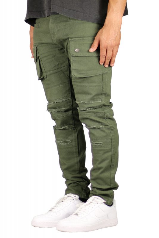 Olive Cargo Pants
