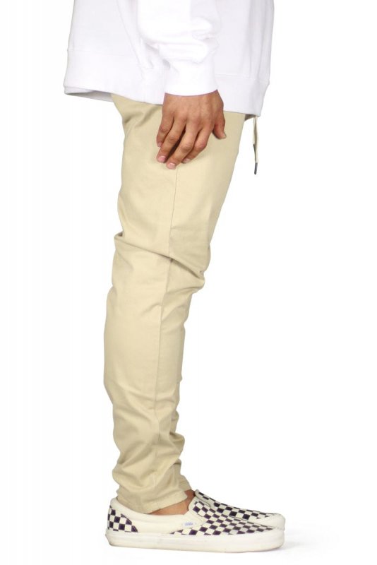 Khaki Drop Crotch Pants