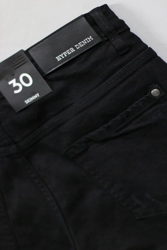Jet Black Mufa Jeans