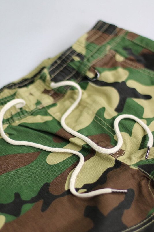 Woodland Camo Zipper Pants